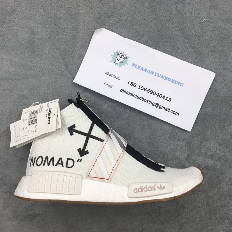 Authentic Off White x NMD City Sock